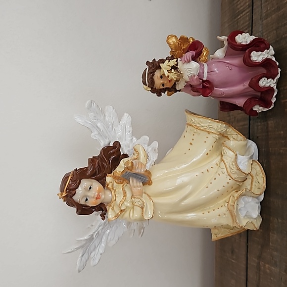 Vintage Angeles Handpainted - Picture 1 of 4